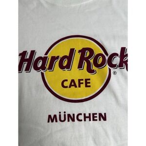 Hard Rock Cafe MUNCHEN Germany Tee T-shirt Logo Tee Vintage Y2K XL NWT NC